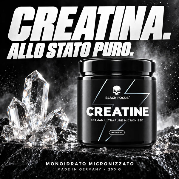 Black Focus Ultrapure Micronized Creatine 250g