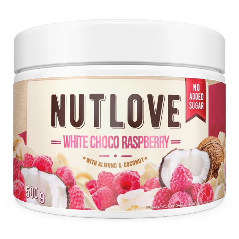 ALLNUTRITION NUTLOVE White Choco Raspberry – 500 g