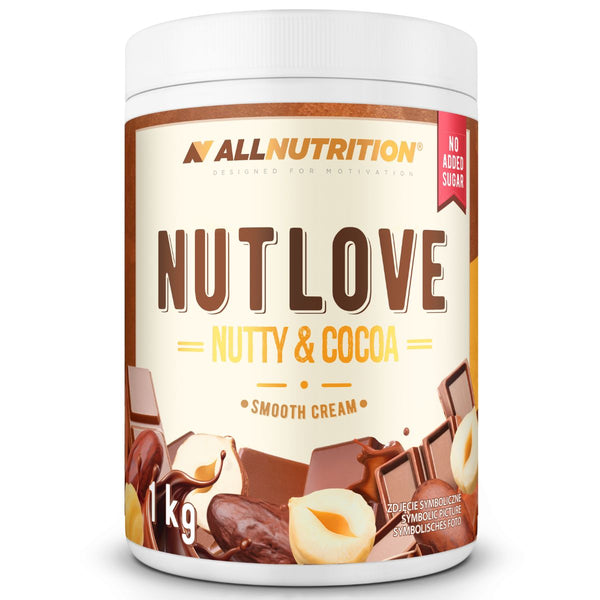 ALLNUTRITION NUTLOVE Nutty & Cocoa Smooth Cream – 1000 g