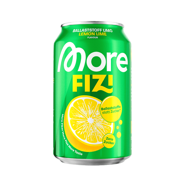 More Nutrition Fizi Lemon Lime 330ml