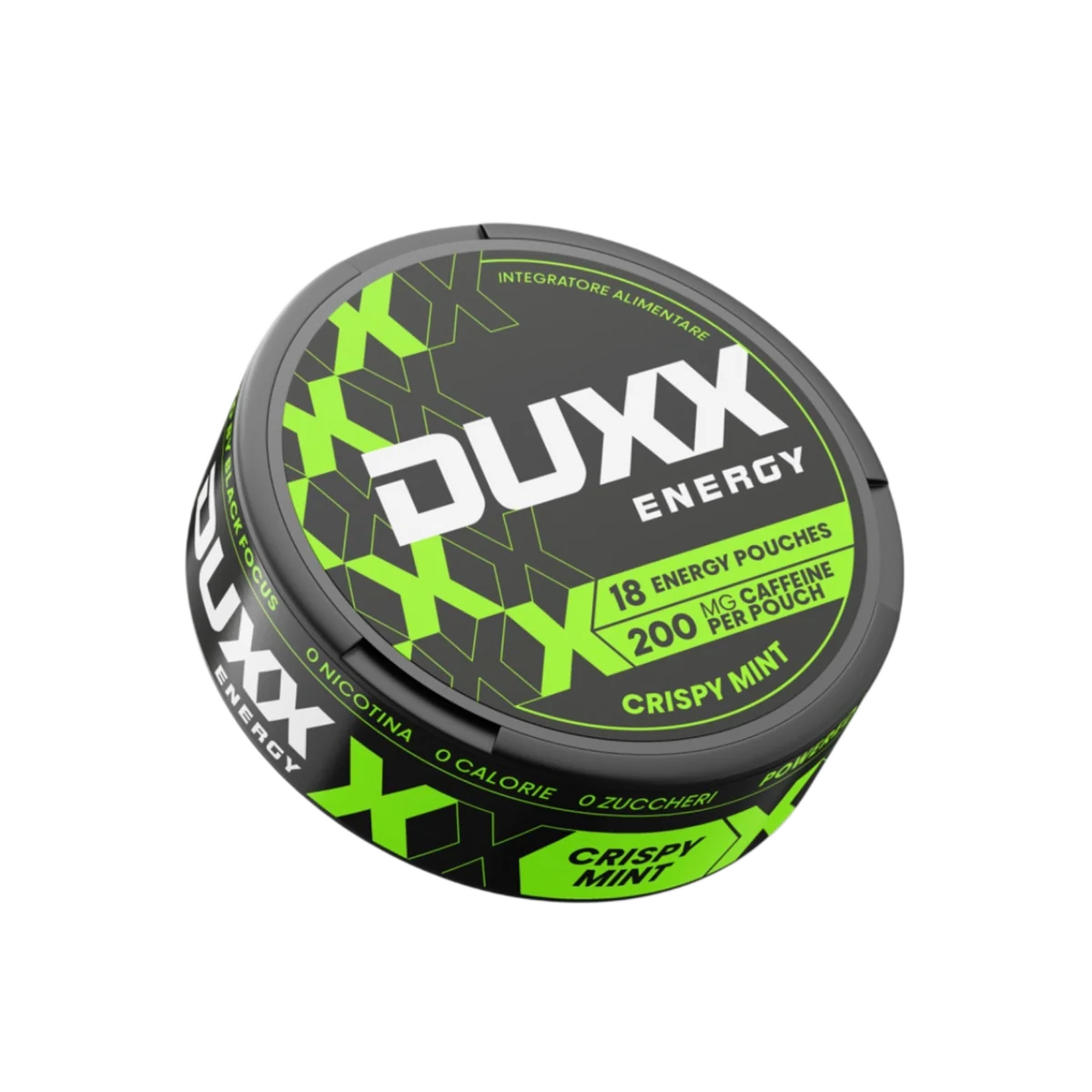 DUXX Energy Pouches Koffein Pouches für Energie & Fokus | 18 Stück