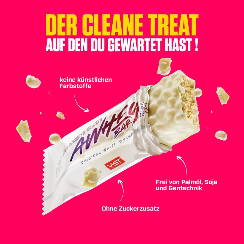 VAST AWHEY Bar – Dark Cookie Twist Proteinriegel, 50 g mit dunkler Keksfüllung und Schokoladengeschmack, ideal für Sportler