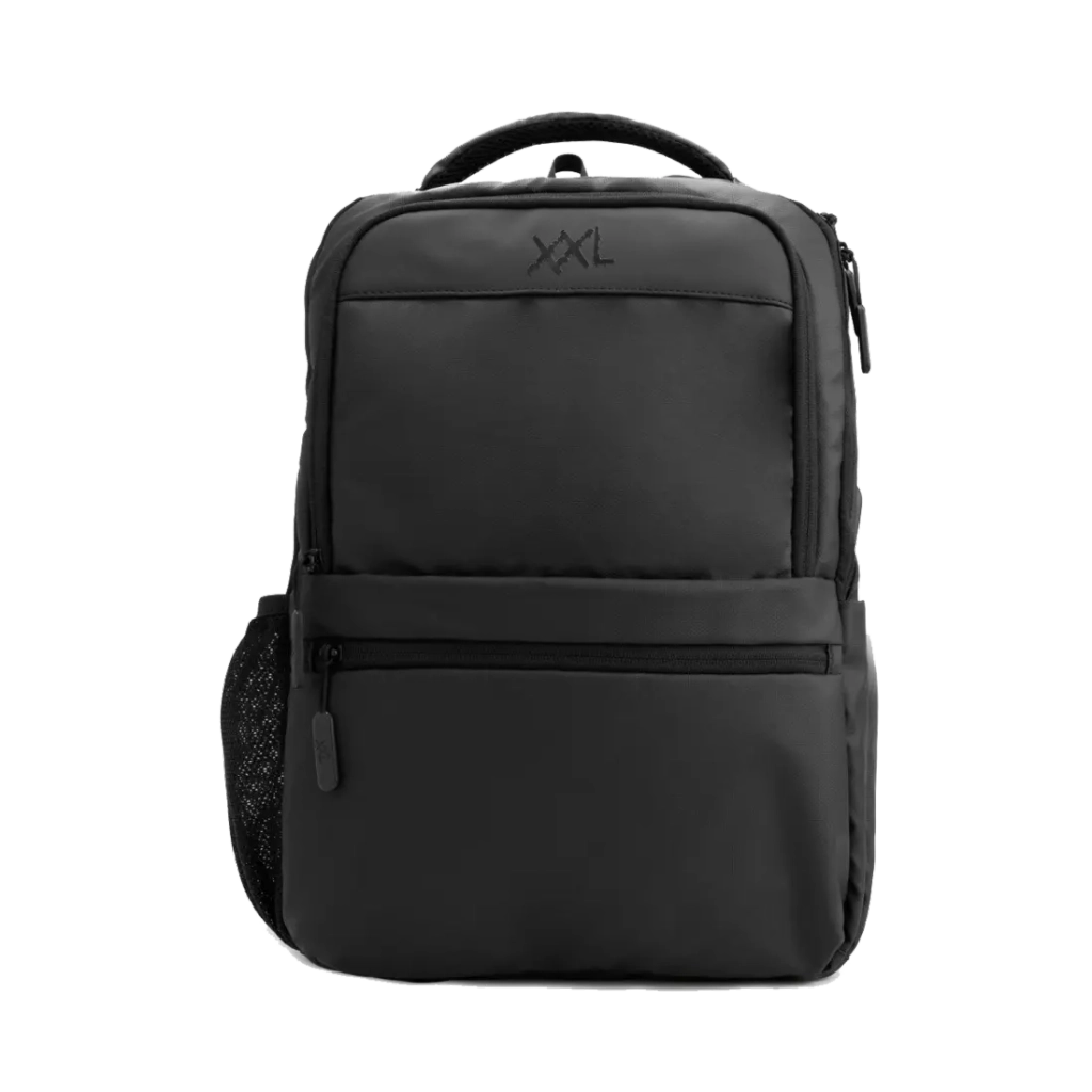 Großer XXL Nutrition Rucksack 2.0, erweiterbar, für Fitness und Lifestyle, mit mehreren Fächern und gepolsterten Trägern