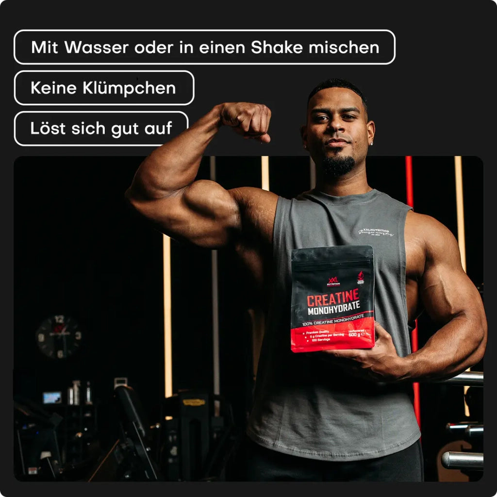 XXL Nutrition Kreatin Monohydrat 250g – 100 % reines Creatin