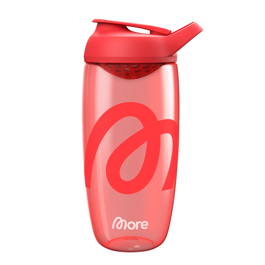 MORE NUTRITION Premium Shaker Red