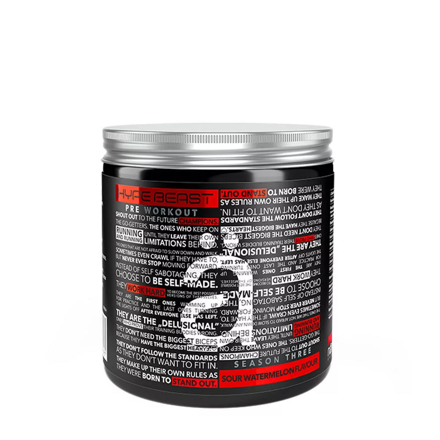 Nano Supps Hype Beast 320g Sour Watermelon Pre-Workout Booster