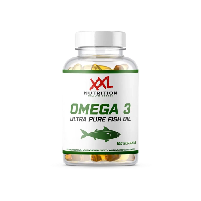 XXL Nutrition Omega 3 Ultra Rein – 1000 mg – 100 Softgels