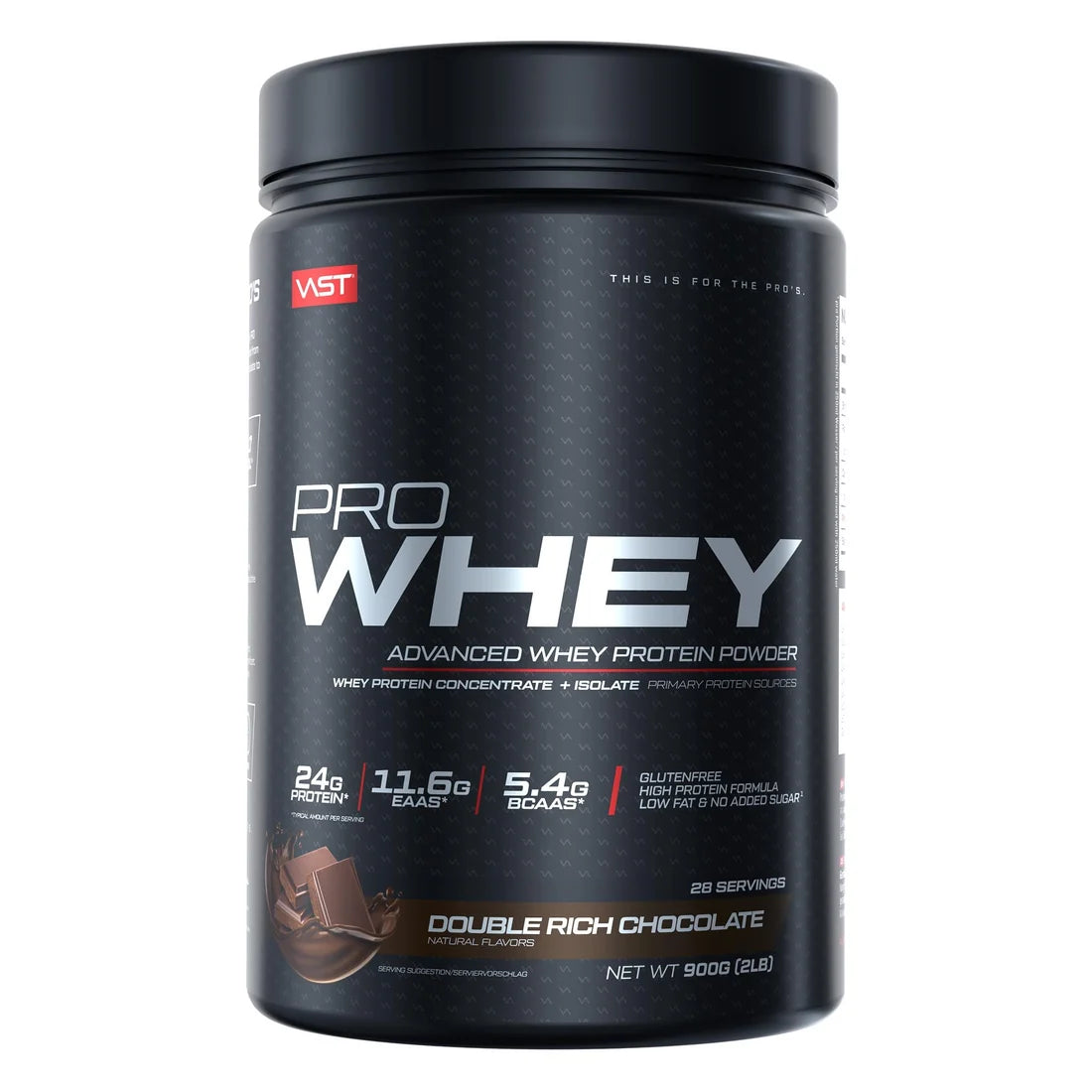 VAST PRO WHEY Double Rich Chocolate 900g