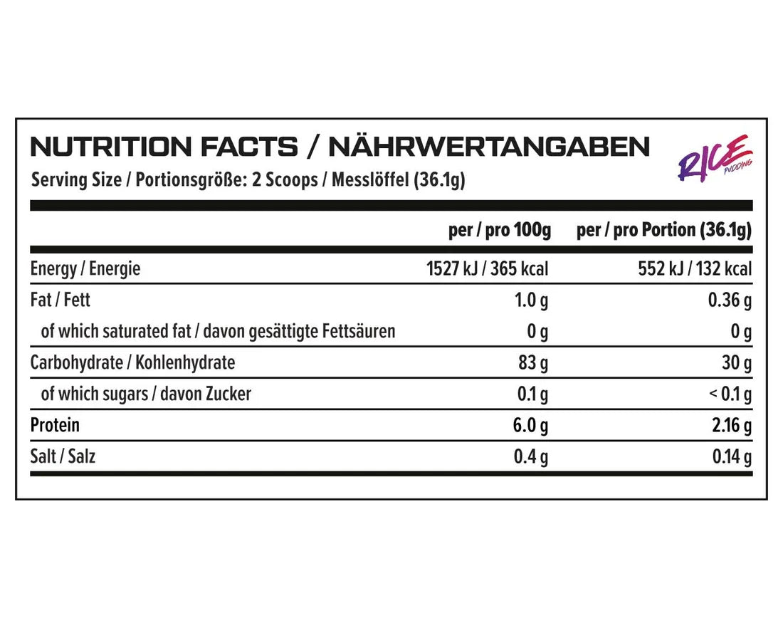 VAST Instant Rice Pudding – Instant Reismehl für schnelle &amp; leckere Mahlzeiten