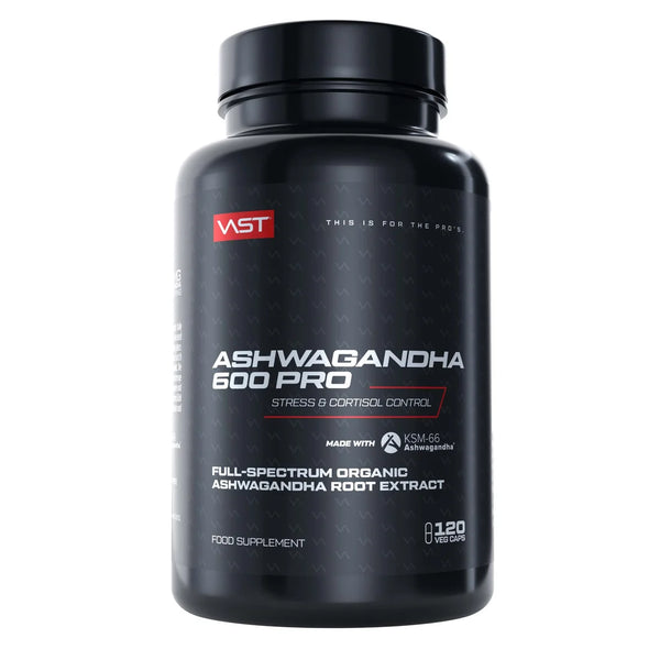 VAST Ashwagandha 600 PRO KSM-66® | 120 vegane Kapseln