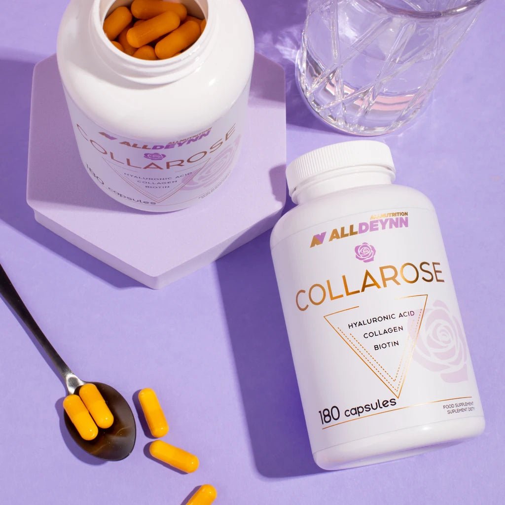 ALLDEYNN Collagen Collarose Fish Pastillen, beauty & hair, 180 Tabs, pflegende Kollagen- und Rosenextrakt Pastillen.
