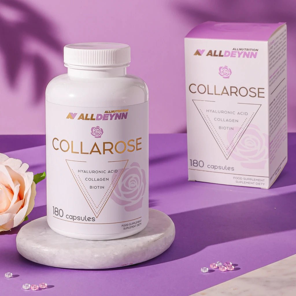 ALLDEYNN Collagen Collarose Fish Pastillen, beauty und Haarpflege, 180 Tabs, rosa Collagen Pastillen in Dose sichtbar