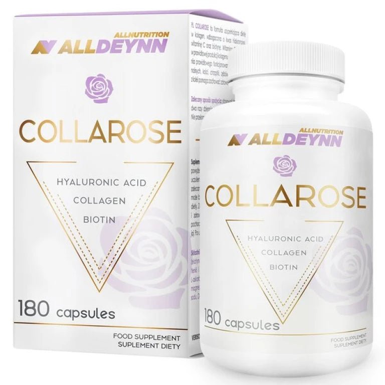ALLDEYNN Collagen Collarose Fish Pastillen, 180 Tabs, natürliche Kollagen-Pastillen mit Rosen- und Fischextrakten.