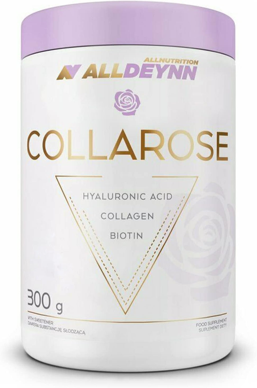 ALLDEYNN Collagen Collarose Fish mit Himbeere und Wilderdbeere, 300 g, natürlicher Kollagenriegel mit Beerenfrüchten