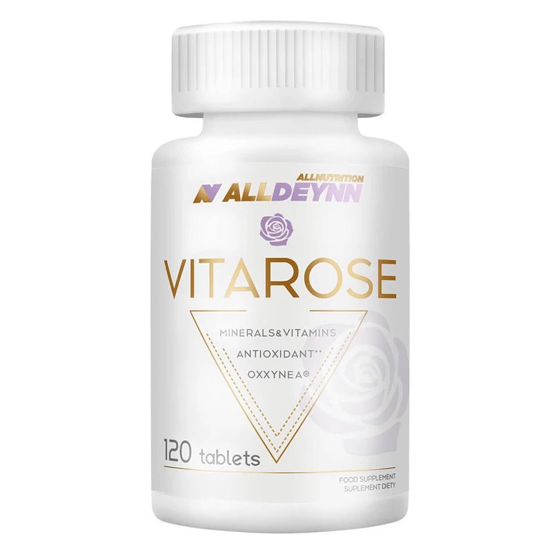 ALLNUTRITION ALLDEYNN VITAROSE Beauty & Hair Nahrungsergänzung, 120 Tabletten, für Haut und Haare, von ALLDEYNN