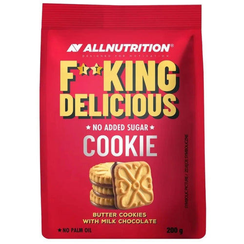 Allnutrition Fitking Delicious Cookie Butter Cookies with Milk Chocolate 200g