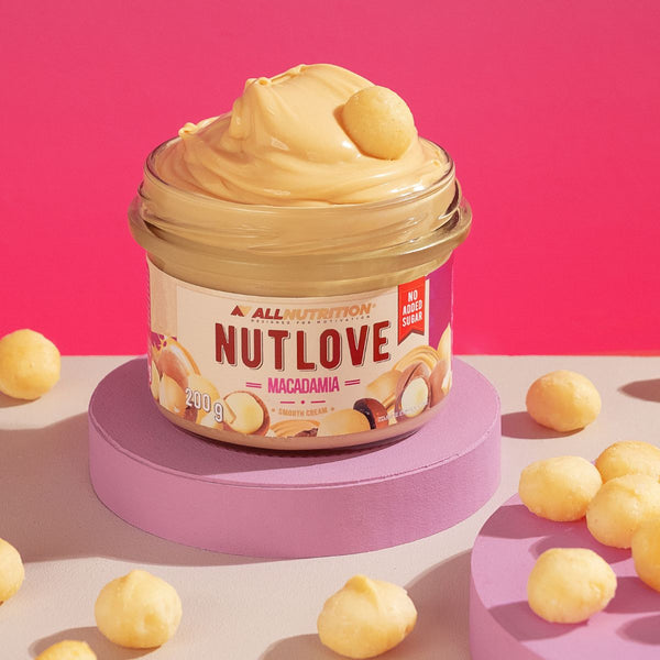 ALLNUTRITION NUTLOVE Macadamia Smooth Cream 200 g – Macadamiacreme