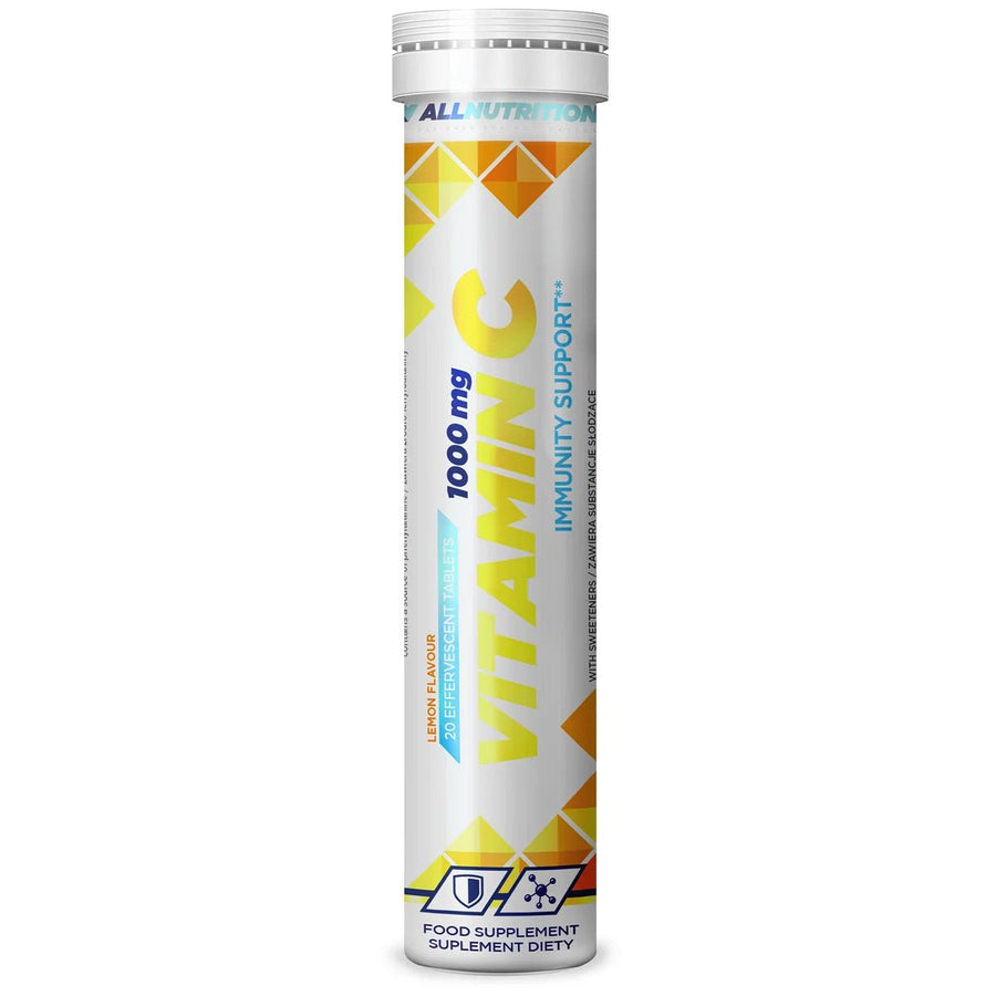Vitamin C 1000 MG von ALLNUTRITION, Nahrungsergänzungsmittel in Tablettenform, für ein starkes Immunsystem.