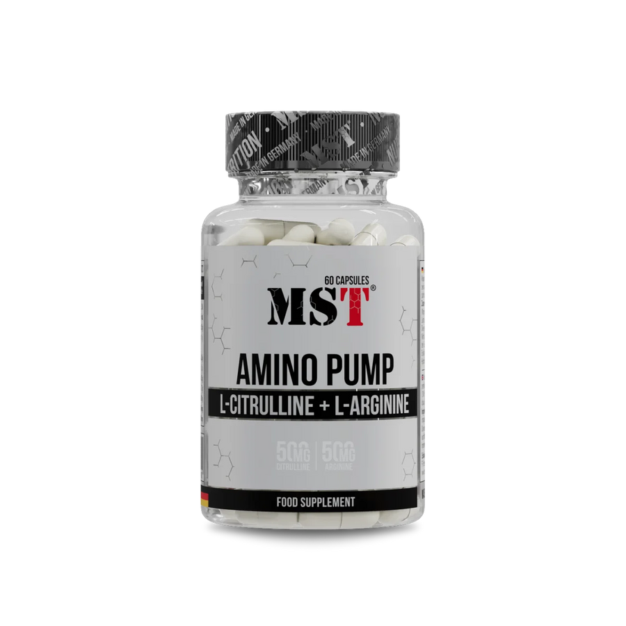 MST Nutrition Amino Pump – 60 Kapseln mit L-Arginin & L-Citrullin