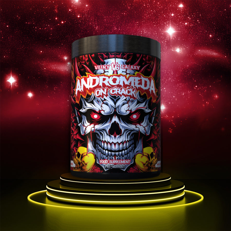 VEINY GALAXY Pre-Workout Andromeda auf Crack – 545g Tutti Frutti VEINY GALAXY