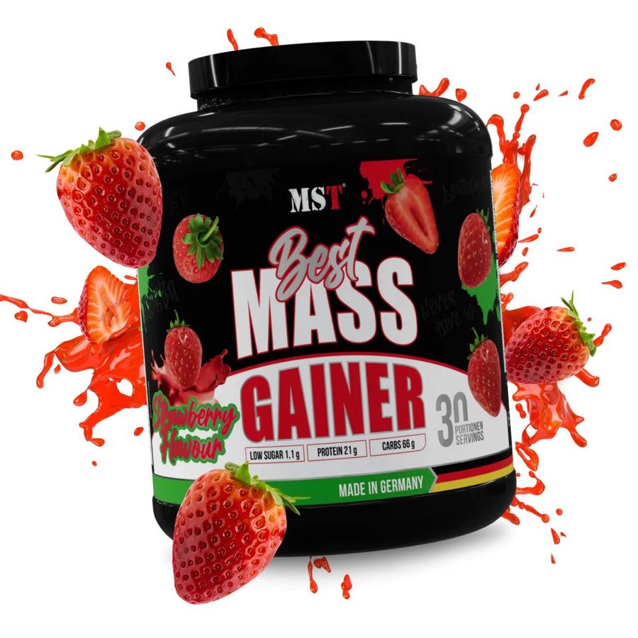 Best Mass Gainer 3 kg Strawberry - MAE Nutrition