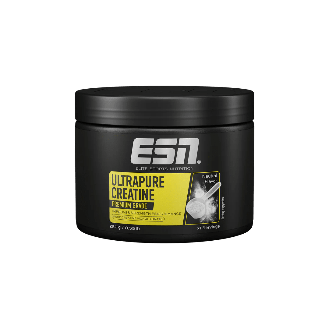 ESN Ultrapure Creatin Pulver neutral, 250g, hochwertiges Creatin in Pulverform für Muskelaufbau und Leistungssteigerung