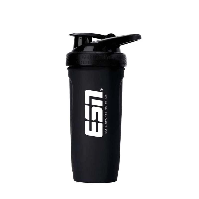 ESN Edelstahl Shaker 700ml, robust und langlebig, mit Deckel für Proteinshakes und Getränke, elegante Edelstahl-Optik