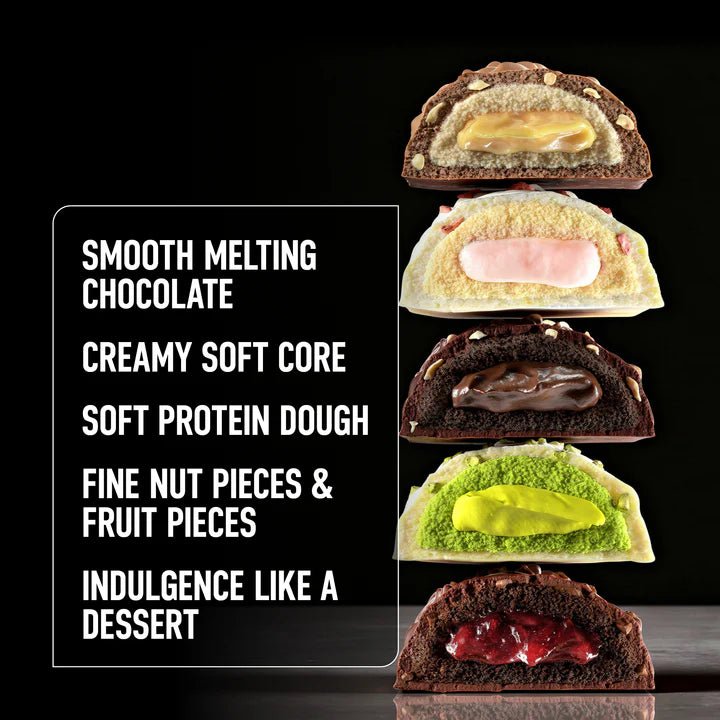 ESN Designer Protein Riegel mit weißer Schokolade und Pistazien, 12 Stück à 45g, proteinreicher Snack in Packung