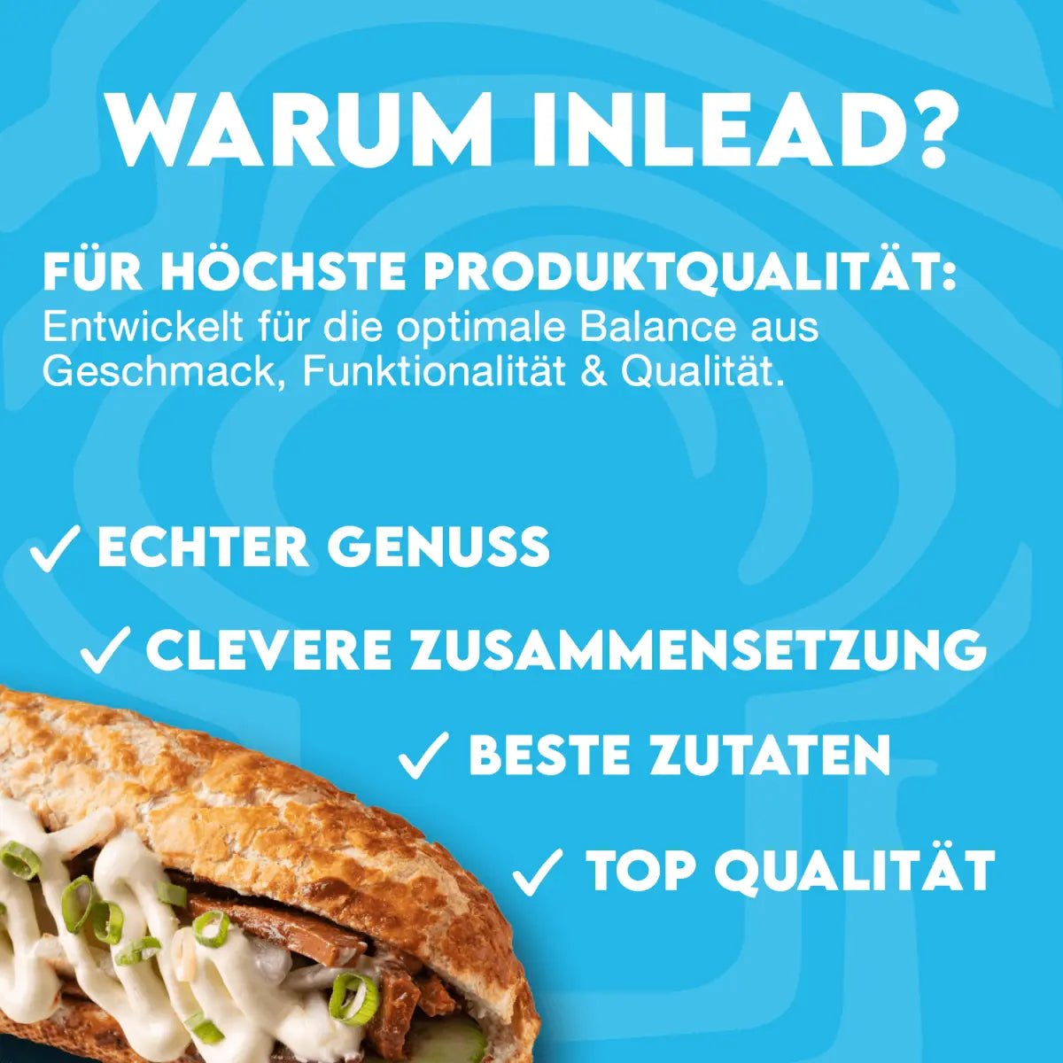 Inlead Nutrition Premium Sauce in 350ml Flasche, cremige Saucen für vielfältige Gerichte, hochwertig und aromatisch