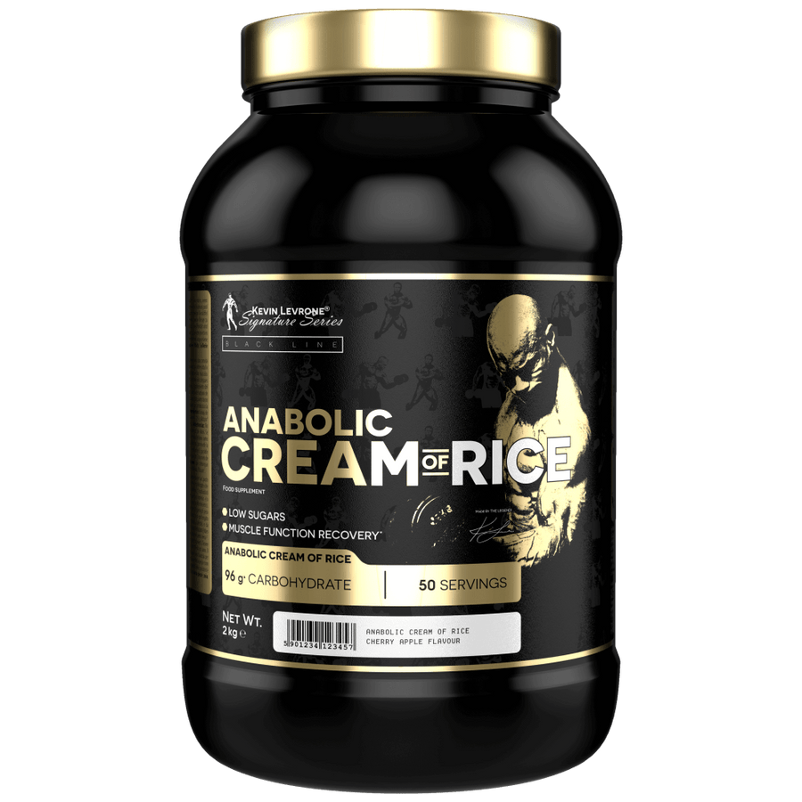 KEVIN LEVRONE Anabolic Cream of Rice 2 kg Vanille Himbeere, cremiger Reispudding mit Vanille- und Himbeergeschmack
