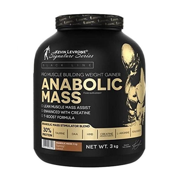KEVIN LEVRONE Anabolic Mass Proteinpulver 3 kg Schokolade, Mass Gainer in neuer Sorte, ideal für Muskelaufbau und Gewichtszunahme