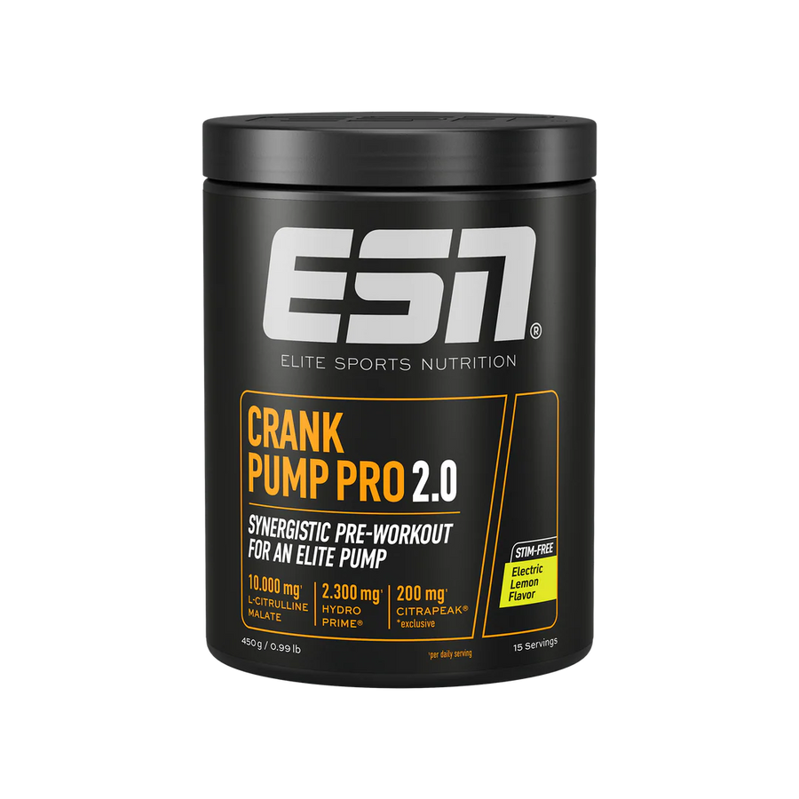 ESN Pump Booster: Crank Pump Pro 2.0 Pre-Workout ESN