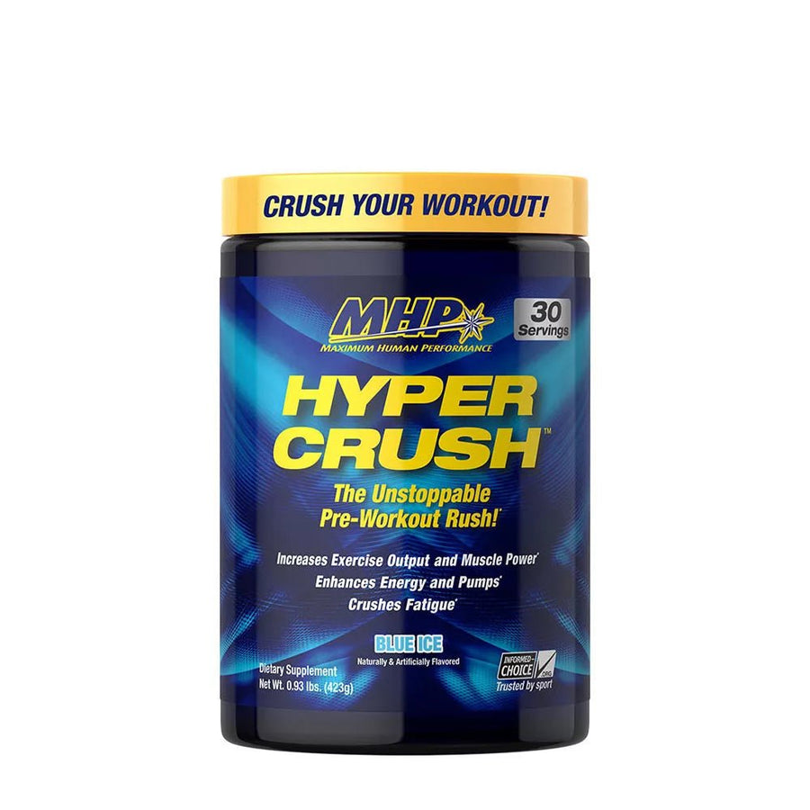 MHP Hyper Crush Pre-workout (460 g, Blue Ice) - MAE Nutrition