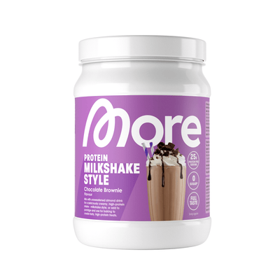 More Nutrition More Protein Milkshake Style Chocolate Brownie 360g