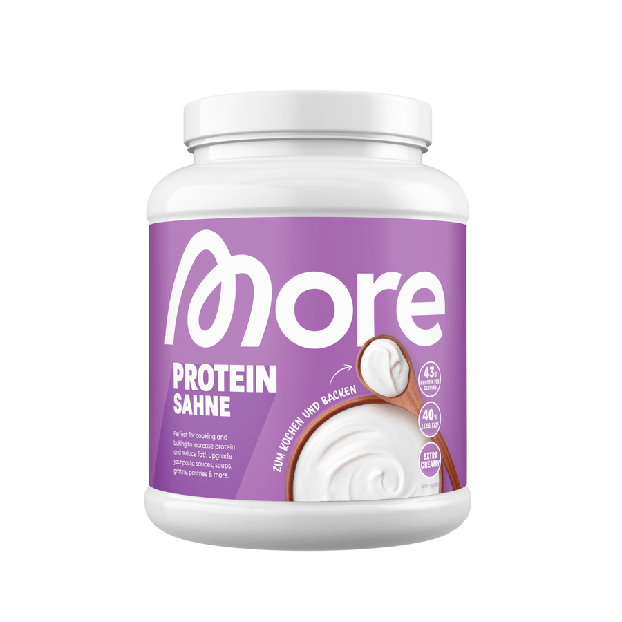 Mehr Nutrition Saucen & Back Protein Sahne, cremige 600-g-Backsauce mit Protein, ideal für gesunde Kochrezepte.