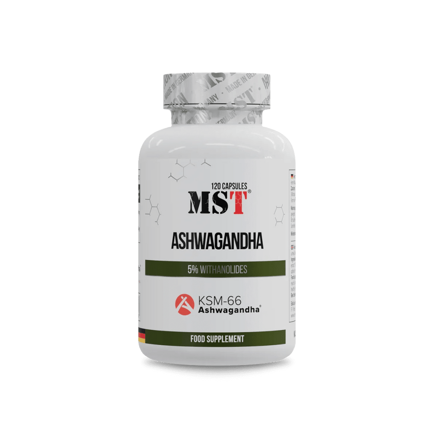 MST Ashwagandha KSM-66® 120 Kapseln - MAE Nutrition