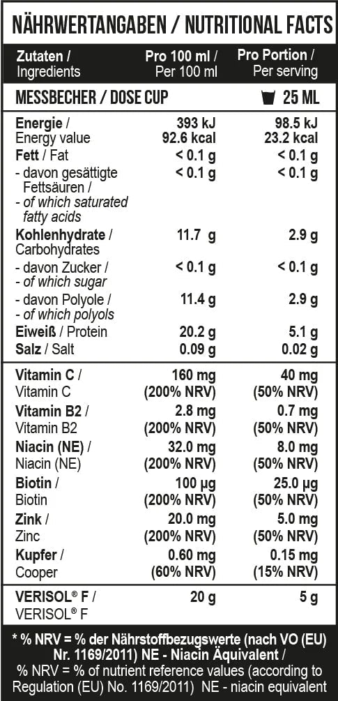 MST Fish Collagen Peptide mit Verisol in 1000 ml Flasche, mit Kirscharoma, für Haut und Gelenkgesundheit