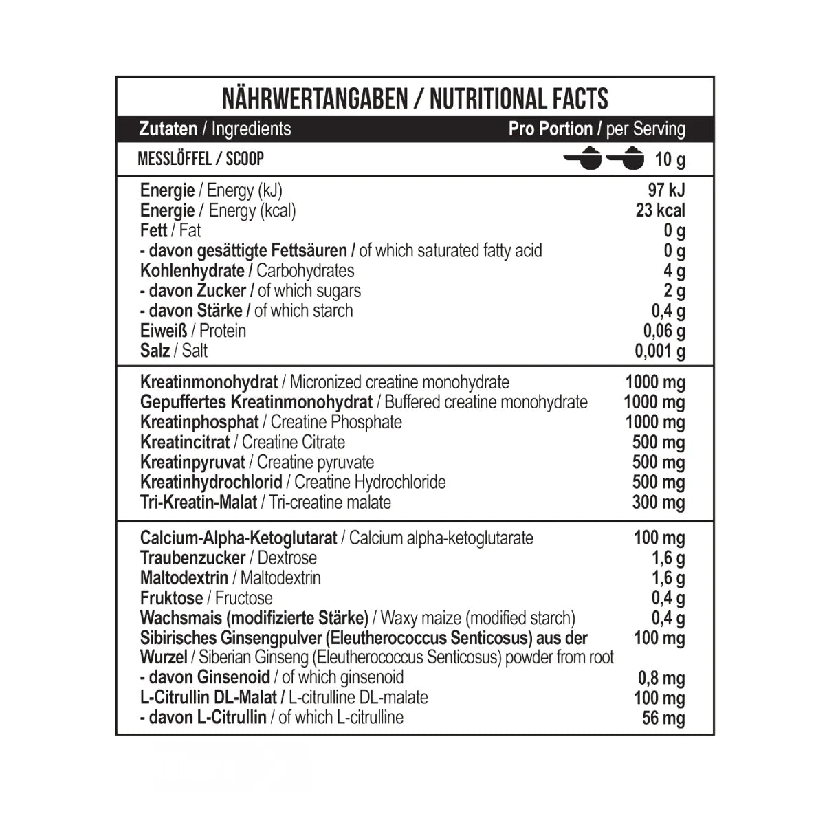 MST Creatine Kick 300 g in Cherry Cola Geschmack, kreatives Pulver für Muskelenergie und Leistungssteigerung.