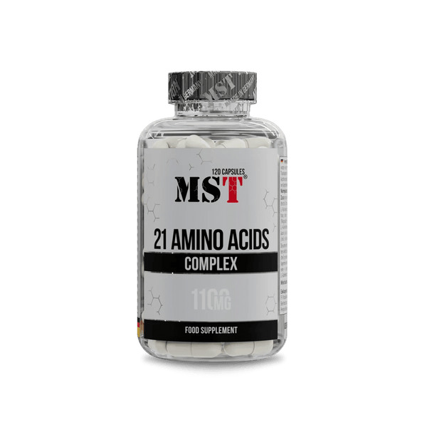 MST Nutrition 21 Amino Acids – 120 Kapseln Aminosäuren-Komplex