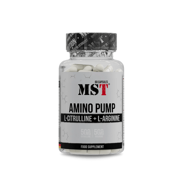 MST Nutrition Amino Pump – 60 Kapseln mit L-Arginin & L-Citrullin