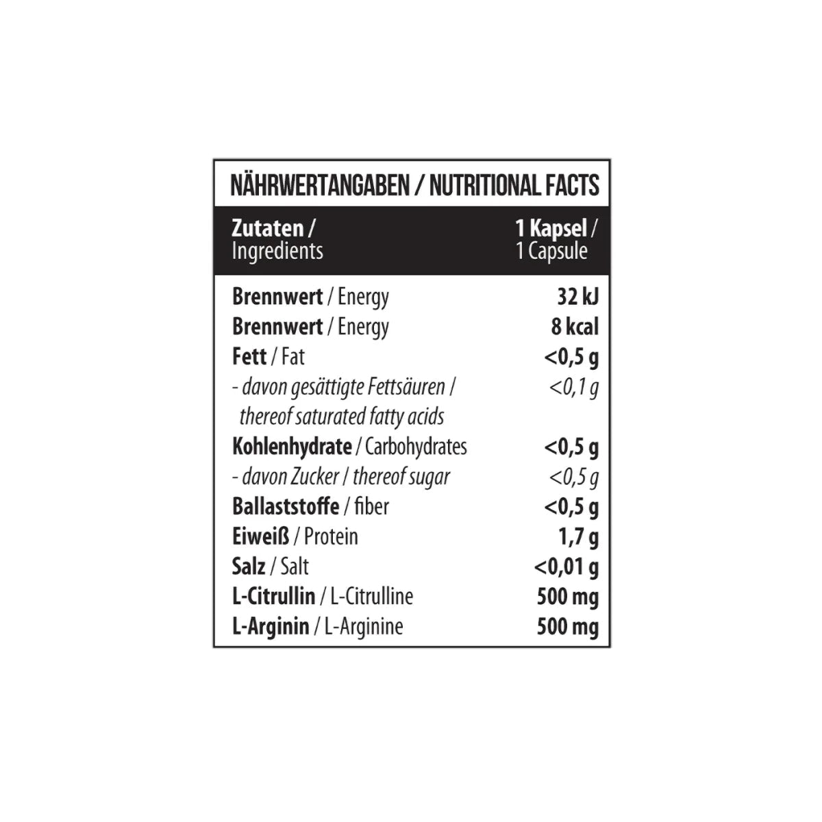 MST Nutrition Amino Pump Kapseln mit L-Arginin und L-Citrullin für Muskelförderung, geöffnete Verpackung und Kapseln sichtbar