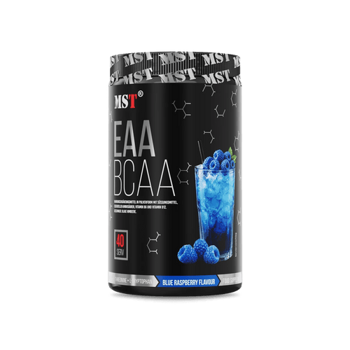 MST Nutrition BCAA + EAA 520 g – Blue Raspberry Aminosäurenpulver