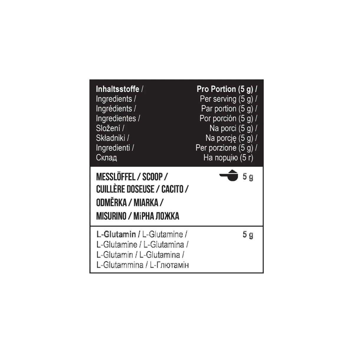 MST Nutrition Glutamin 1000 g, 100 % Glutamin-Pulver, Aminosäuren, weiße Pulver in Beutel, sportliche Ernährung
