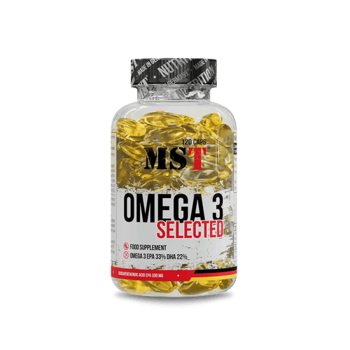 MST Nutrition Omega-3 Selected 120 Softgels