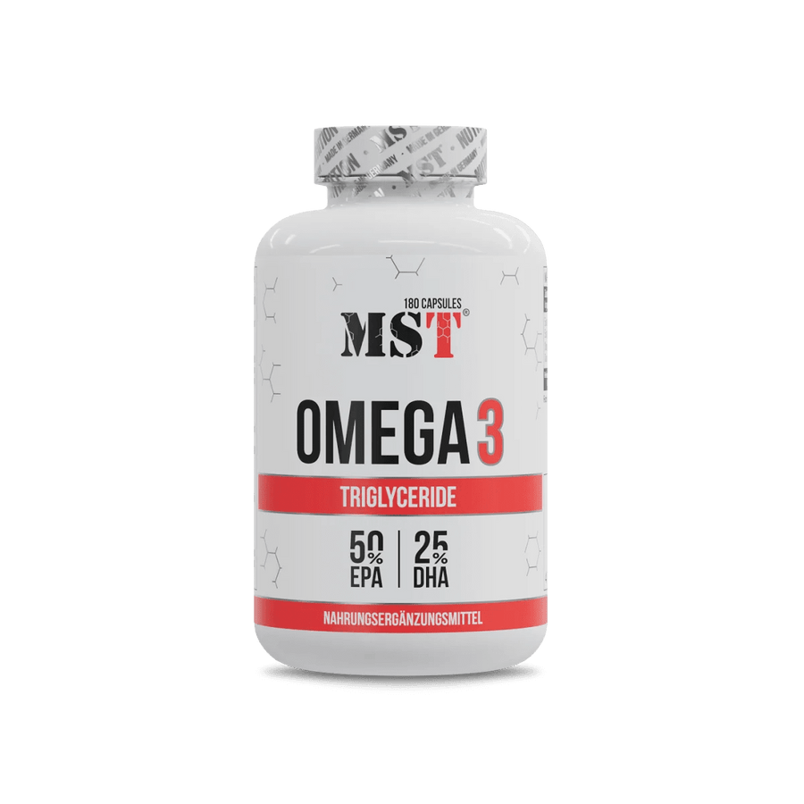 MST Omega 3 Triglyceride 75% 180 Softgels - MAE Nutrition