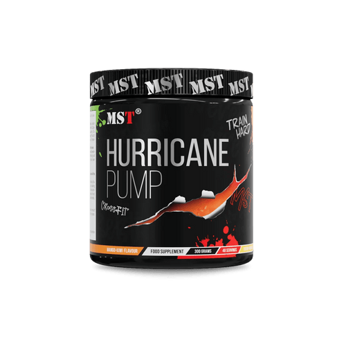 MST Nutrition Pre-workout Hurricane Pump 300 g – Mango Kiwi