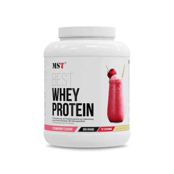 MST Nutrition Best Whey Protein + Enzyme 900 g – Strawberry