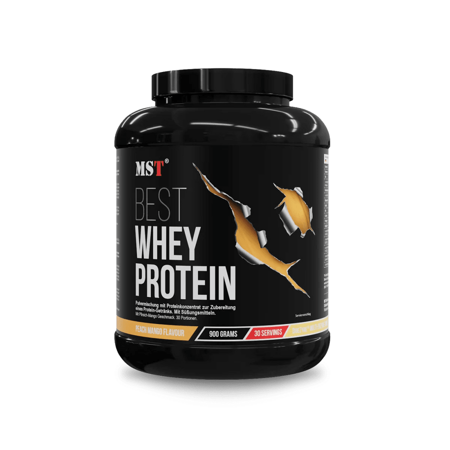 MST Protein Best Whey + Enzyme 900g Mango peach - MAE Nutrition