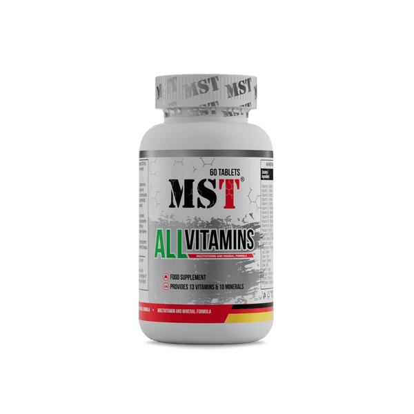 MST Nutrition All Vitamins – 60 Multivitamin-Tabletten