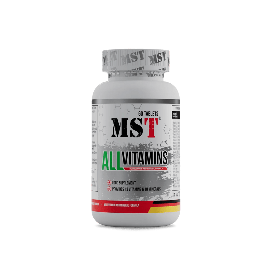 MST All Vitamins 60 Nahrungsergänzungsmittel in Pillenform für Schlaf und Erholung, natürliche Vitaminmischung